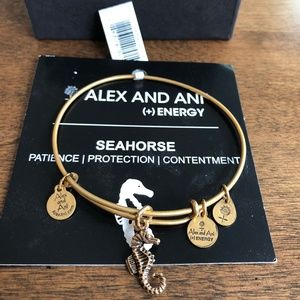 Alex and Ani Seahorse Bangle